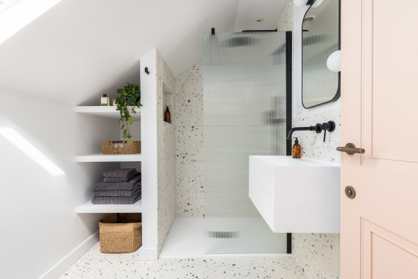 My Bespoke Room: a beautiful shower in a small bathroom space