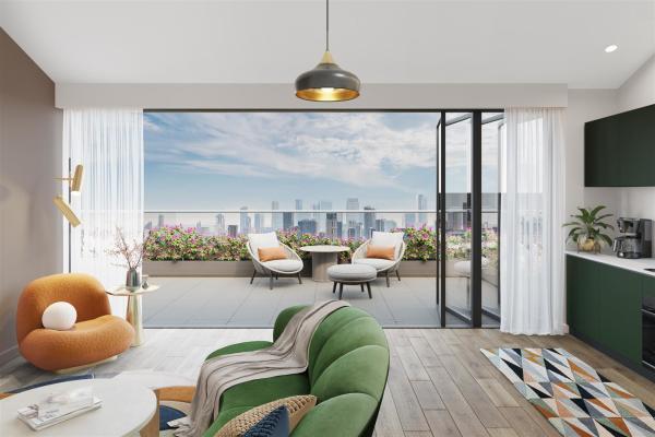 Wow factor new-builds: private terrace with skyline views, London, £495,000