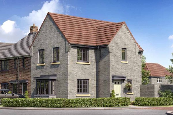 Three-bed detached house, Sleaford, Lincolnshire, £247,995 - exterior