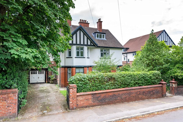 A large detached Edwardian house for sale in Stockport