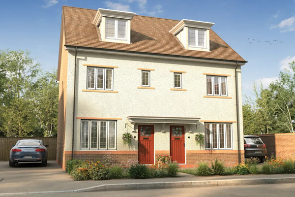 A new build semi-detached house for sale in Widnes