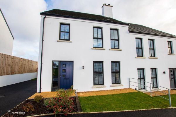 Four-bed semi, Claudy, Northern Ireland, £209,950 - exterior