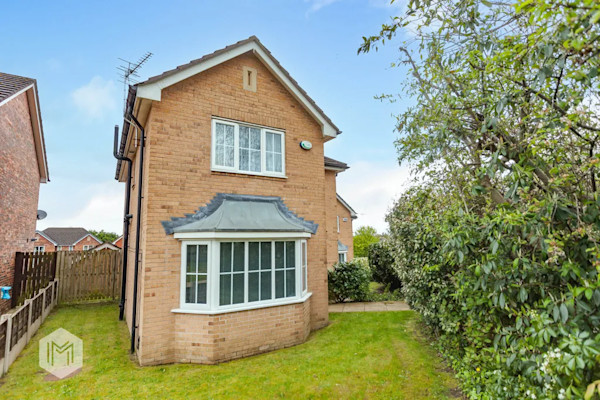 A modern detached 3-bed house for sale in Bolton