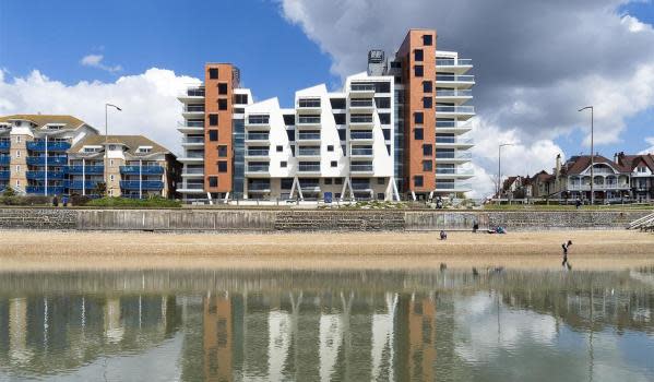 Modern flats in Leigh-on-Sea