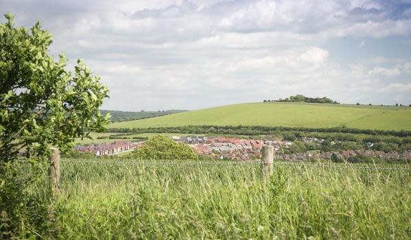 Village set in the Hampshire hills