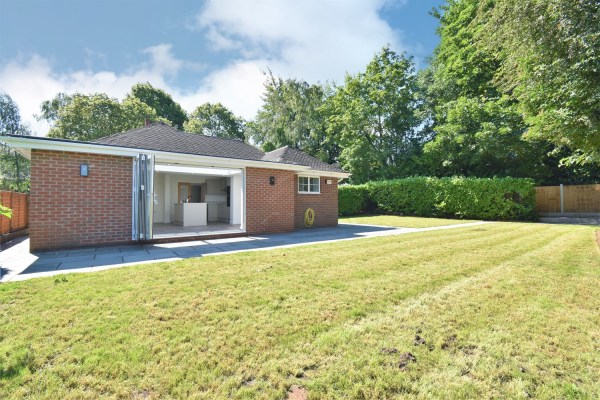 Three-bed detached bungalow, Macclesfield, £575,000