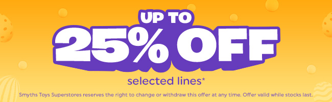 White text with purple background on a yellow background