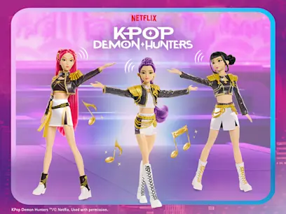 KPop Demon Hunters Singende Modepuppen
