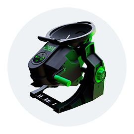 Football training equipment button with Strikesphere Soccer Launcher Football Training Set