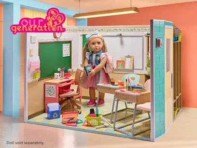 Our Generation School Room Awesome Academy Playset