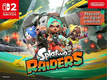 Nintendo Switch 2 Spiel Splatoon Raiders