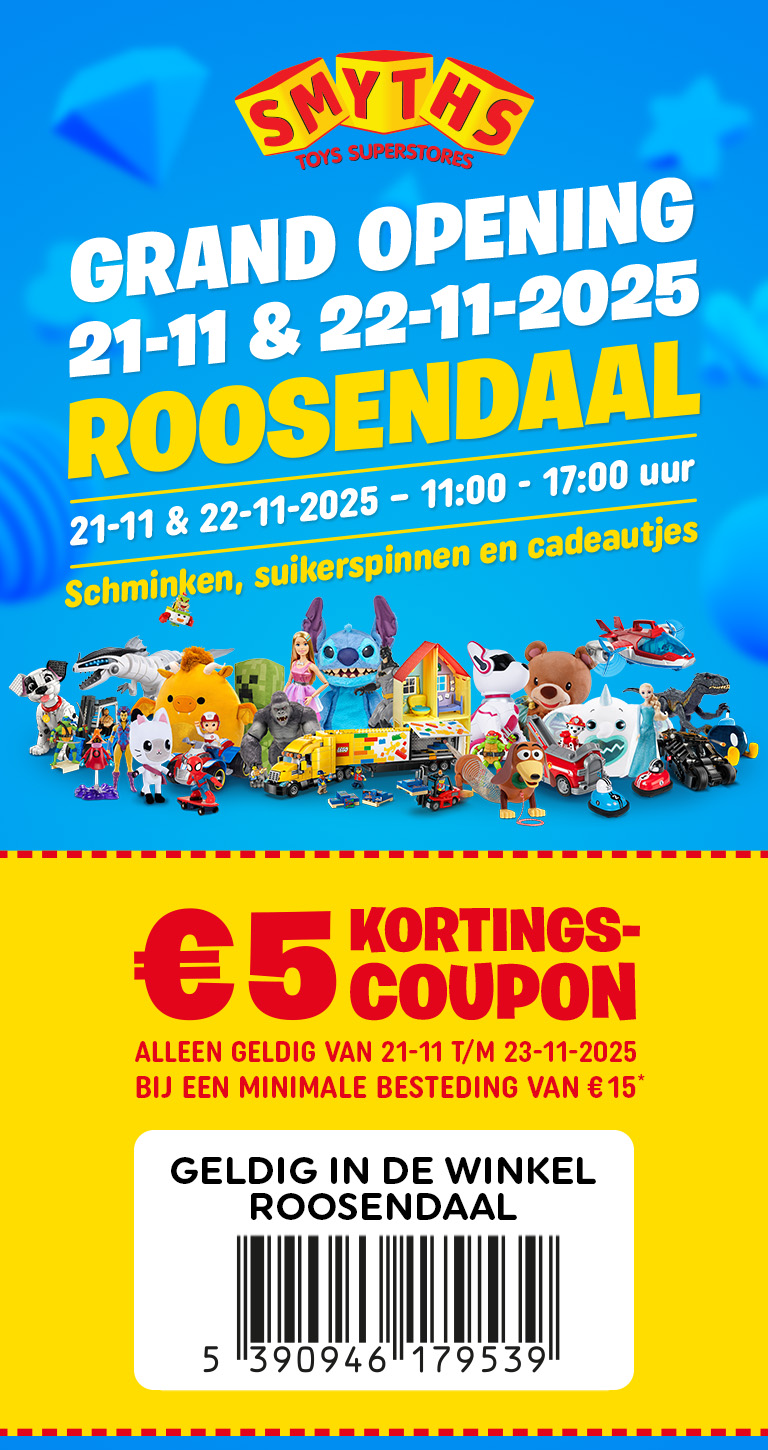 Openingscoupon Roosendaal