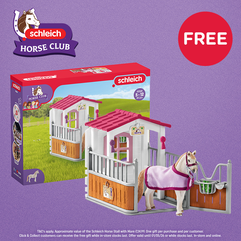 Horse Club 42368 Set FREE on the purple background 