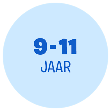 9-11 jaar