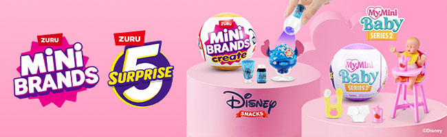 5 Surprise Mini Brands Category Main Banner