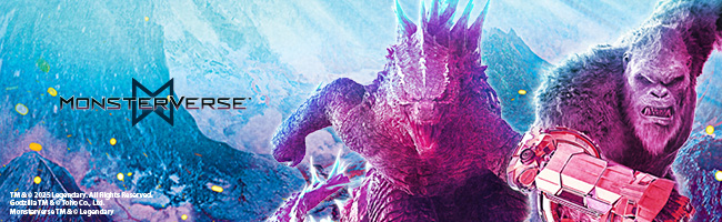 Godzilla and King Kong Category Main Banner