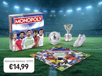 Monopoly Spel World Football Stars