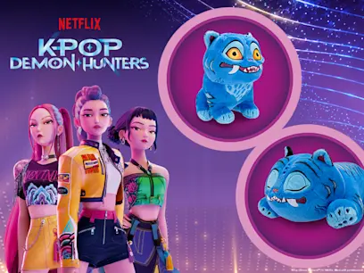 K-Pop Demon Hunters Plushes