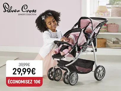 Silver Cross - Poussette pour Poupons Jumeaux