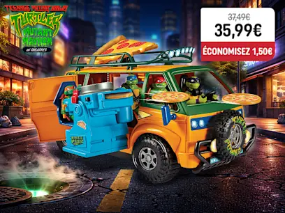 Tortues Ninja Camion Lance-Pizza