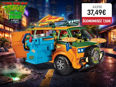 Tortues Ninja Camion Lance-Pizza