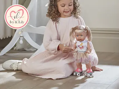 Ivy & Lily Pop op Rolschaatsen