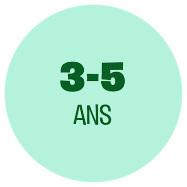 3-5 ans