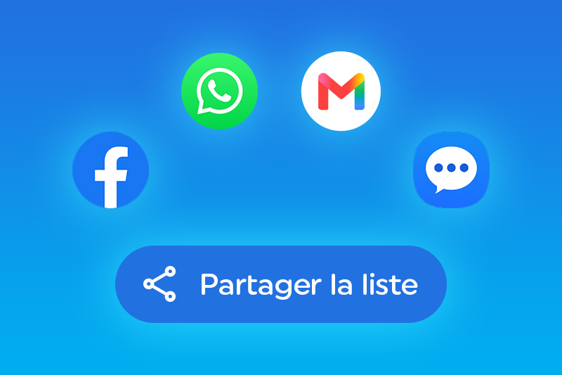 Partagez avec vos proches