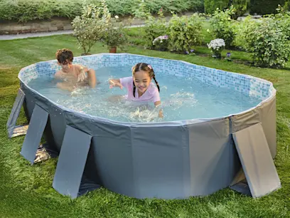 Piscine Pliable Rectangulaire 2,86 m