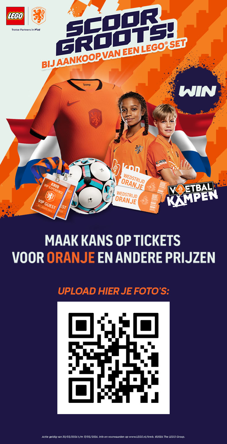 LEGO scoor en win