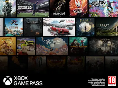 Play the biggest games on day one with Xbox Game Pass Ultimate.