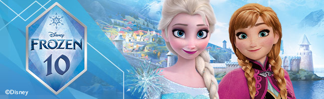 La Reine des Neiges Banner