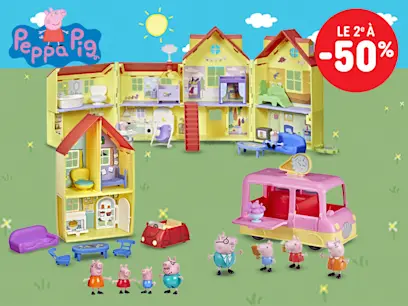 sur toute la gamme Peppa Pig