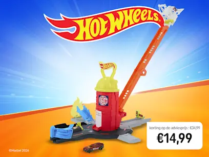 Hot Wheels Stad Super Brandweerkazerne