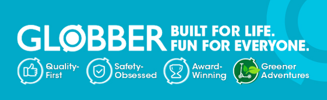 Globber Scooters Category Main Banner