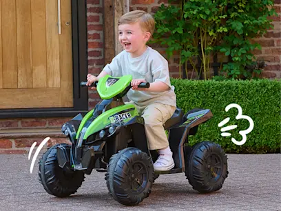 X-RACER ATV Dual Motor 12V Electric Ride On