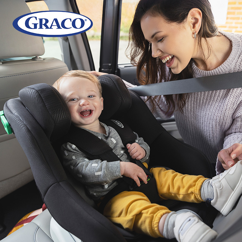 Graco Extend LX R129 Belt-Fitted Car Seat Midnight