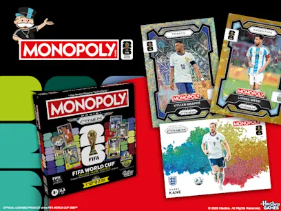 Monopoly Fifa World Cup edition on the black background 