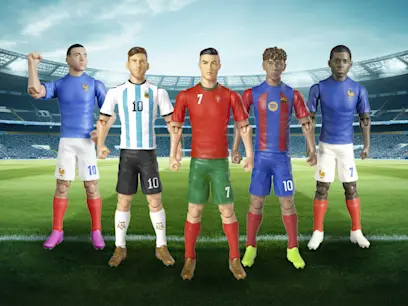 figurines football
