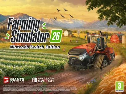 Rising to the challenge of farming in Farming Simulator 26 on Nintendo Switch