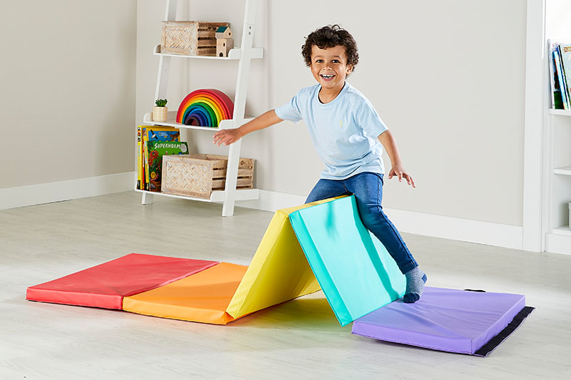 Boredom Busters Blog - 3-5 - 1 Child on playmat
