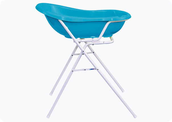 Babybadewanne mit Gestell
