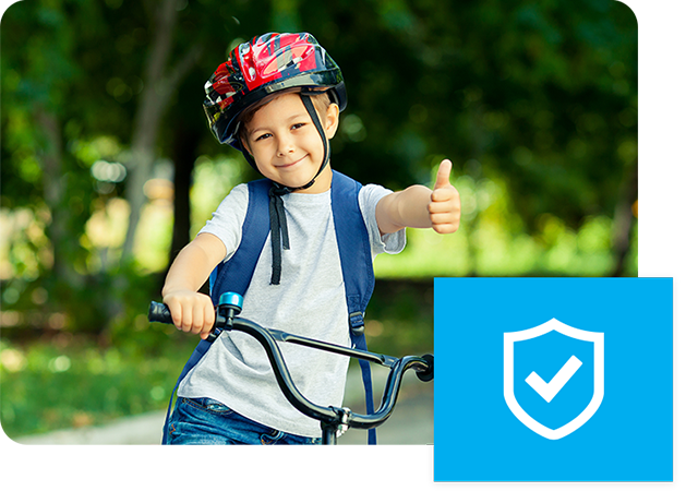 Sicheres Radfahren für Kinder