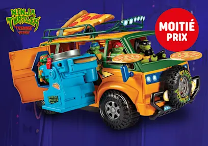 Tortues Ninja Camion Lance-Pizza
