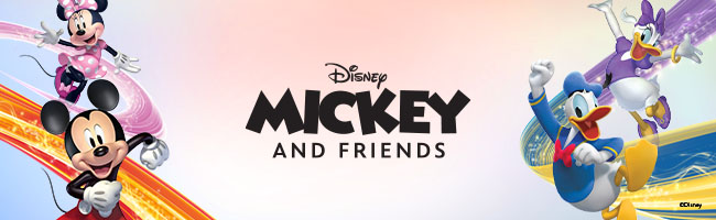 Mickey & Minnie Mouse Banner