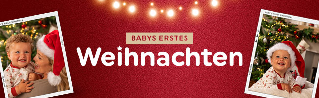 Baby's erste Weihnachten