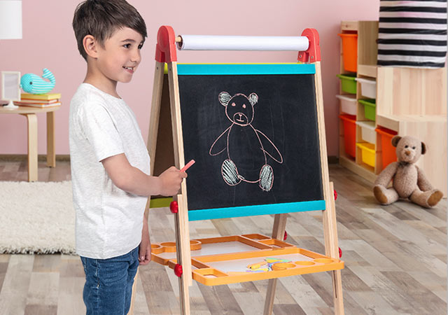 Chevalets & Coffrets d'artiste en bois