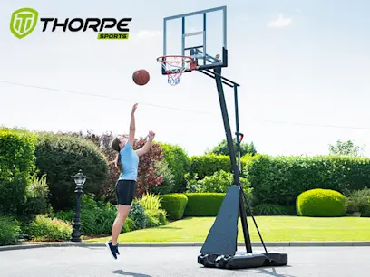 Thorpe - Panier de Basket Portable 2,40 m à 3,05 m