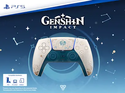 PlayStation®5 Genshin Impact Limited Edition DualSense® Wireless Controller