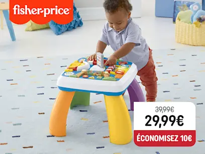 Fisher-Price - Table d'Apprentissage Autour du Monde